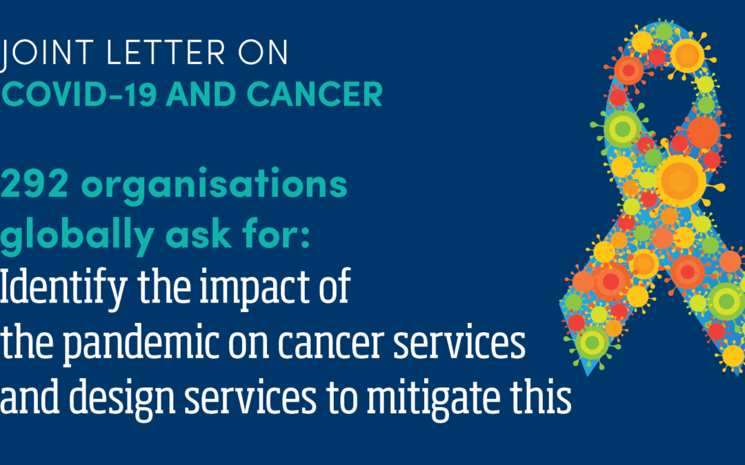Joint Letter on COVID-19 and Cancer