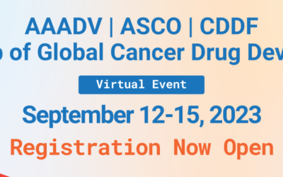 Registration is Open: AAADV-ASCO-CDDF Workshop of Global Cancer Drug Development (12-15 September 2023, Online)