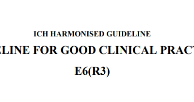 ICH E6(R3) final principles & Annex 1 published