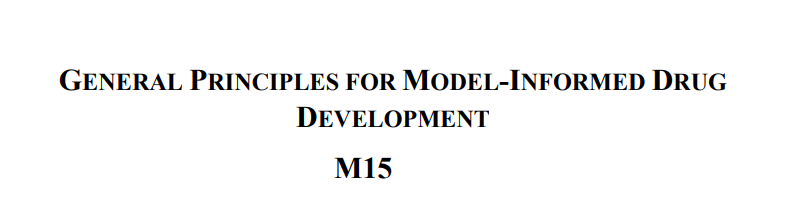 Forwarding Information – public consultation on the ICH M15 Guideline on general principles for model-informed drug development
