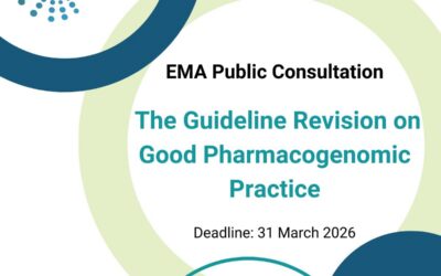 [EMA News] Public Consultation: Concept Paper on Guideline Revision on Good Pharmacogenomic Practice